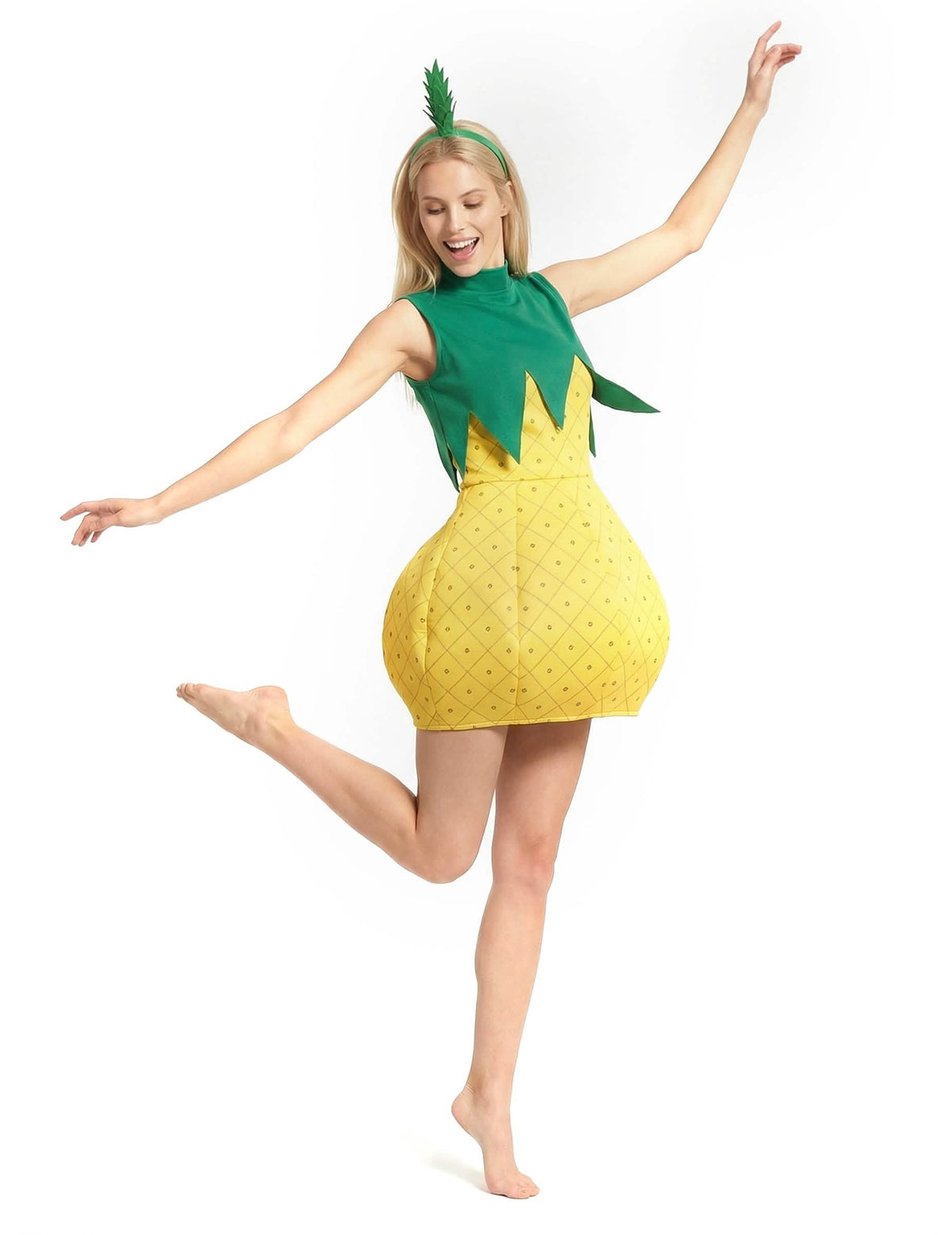 Ananas-Kostüm für Damen