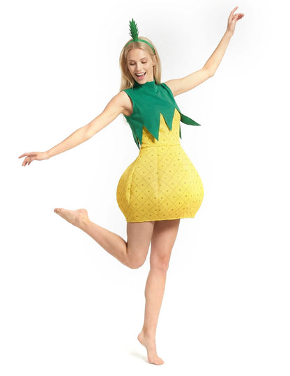 Ananas-Kostüm für Damen