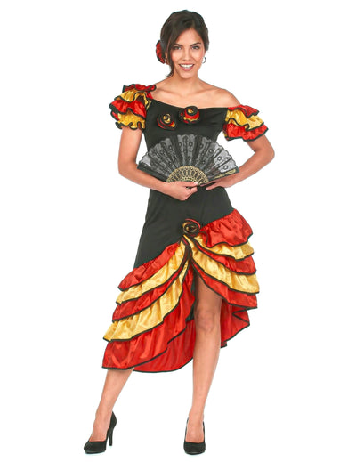 Flamencotänzerinnen-Kostüm für Damen