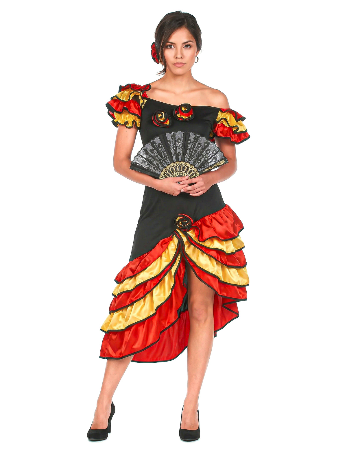 Flamencotänzerinnen-Kostüm für Damen