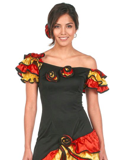 Flamencotänzerinnen-Kostüm für Damen