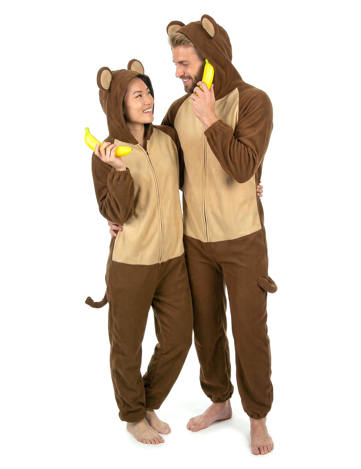 Déguisement de couple singe