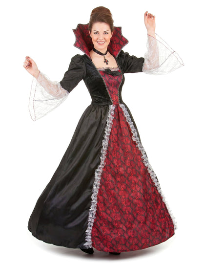 Vampir-Kostüm für Damen Halloween