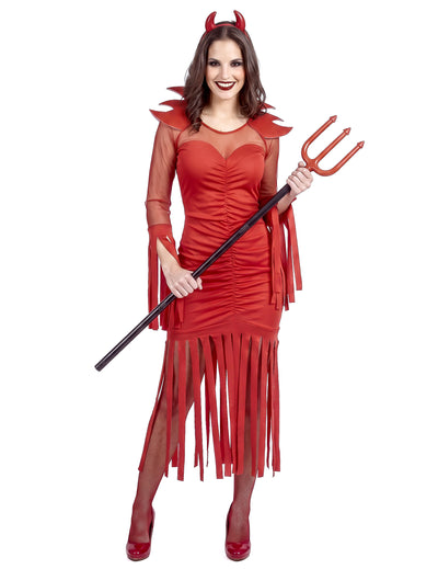 Feuerdämon Kostüm für Damen