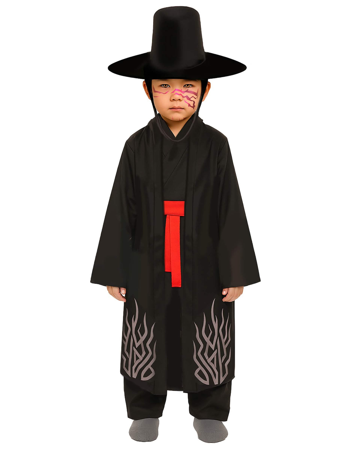 Kostüm für Paare Rumi™ und Dämon Kpop Demon Hunters™ Kind