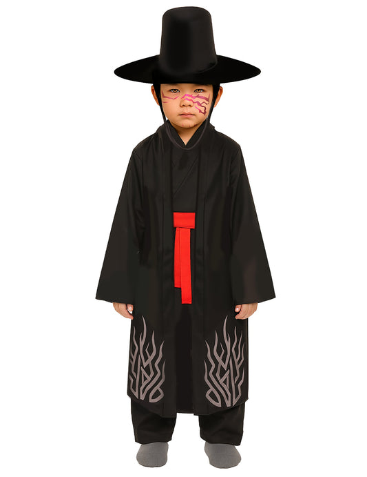 Kostüm für Paare Rumi™ und Dämon Kpop Demon Hunters™ Kind