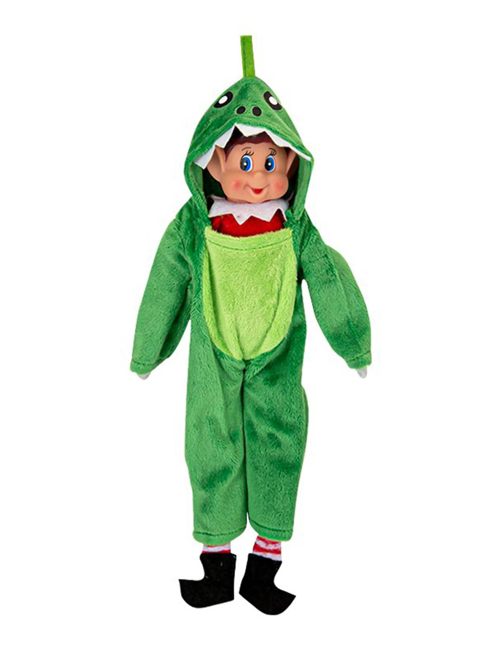 Dinosaurus-Festkostüm für grüne Plüschpuppe Schelmische Kobolde
