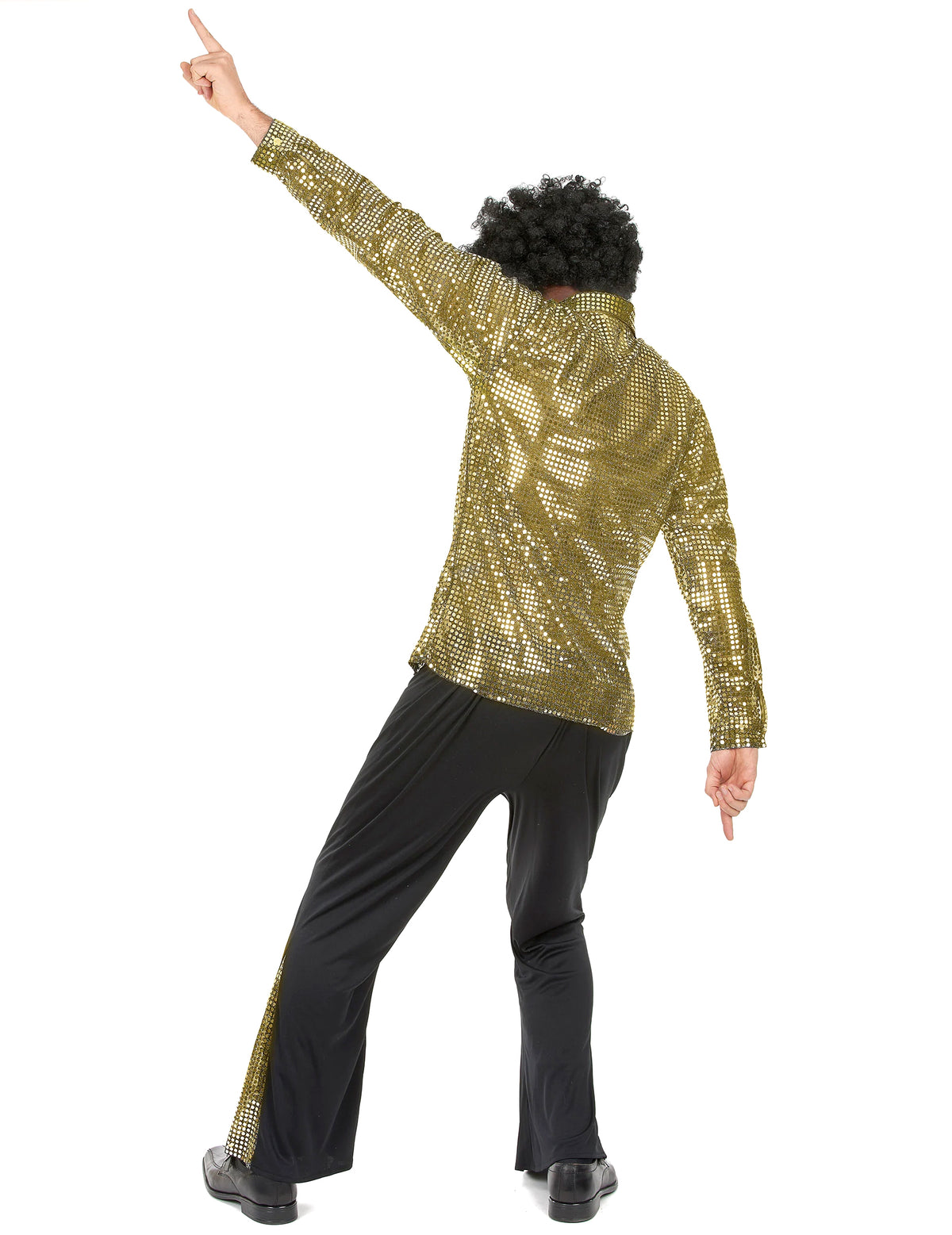 Goldenes Disko Kostüm