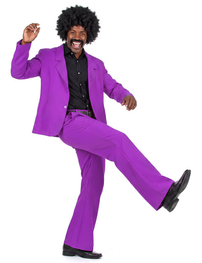 Lila Disco Kostüm