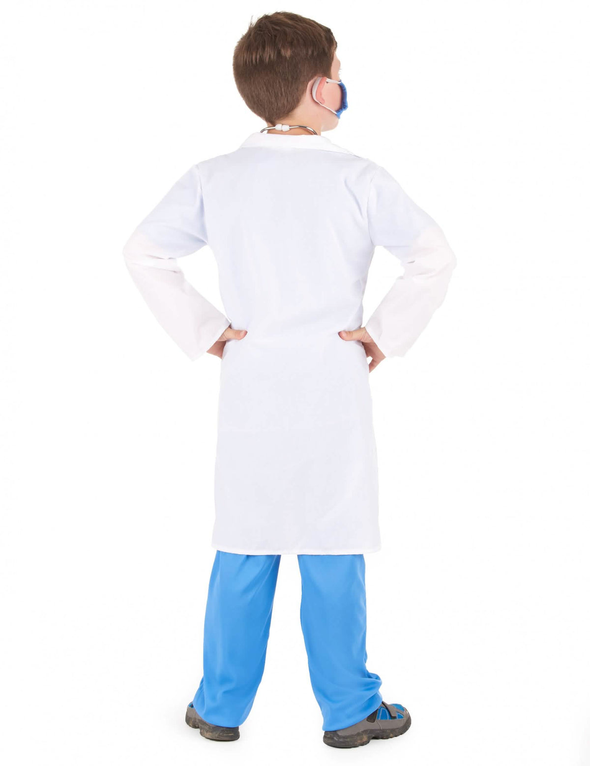 Vue de dos du déguisement de docteur pour garçon