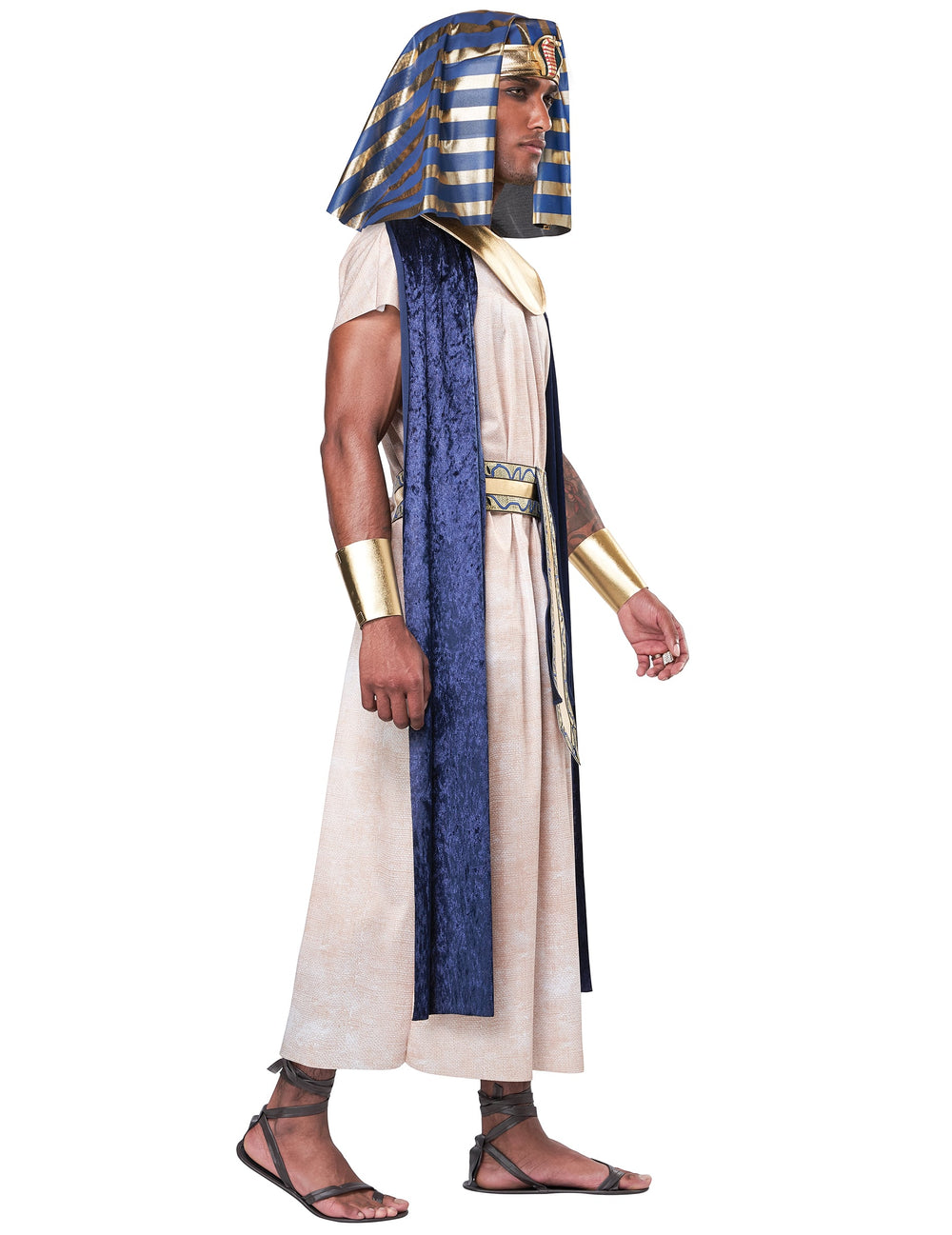 Vue de profil du déguisement Egyptien ancien luxe
