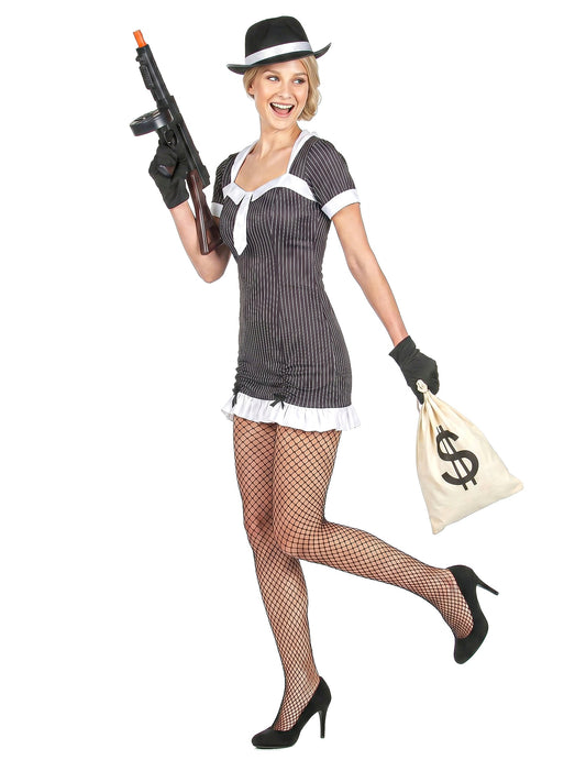 Gangster-Kostüm für Damen