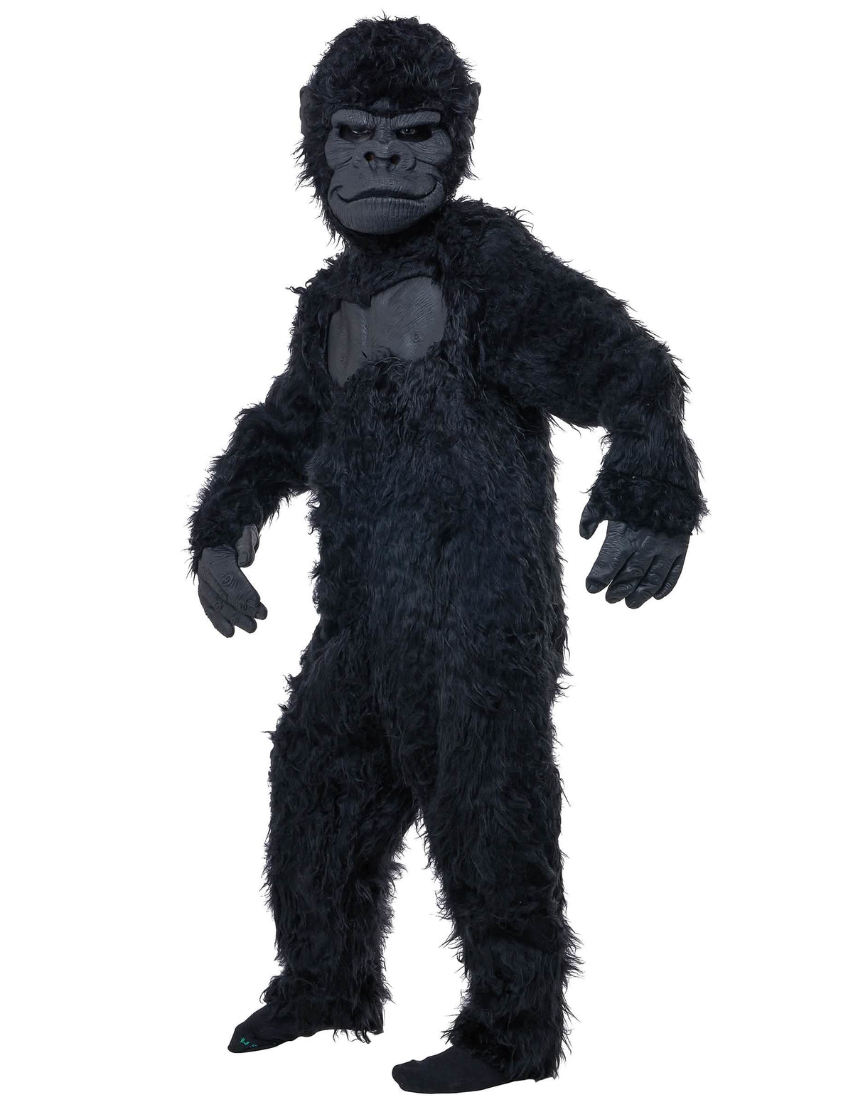 Seitenansicht des Gorilla-Kostüms