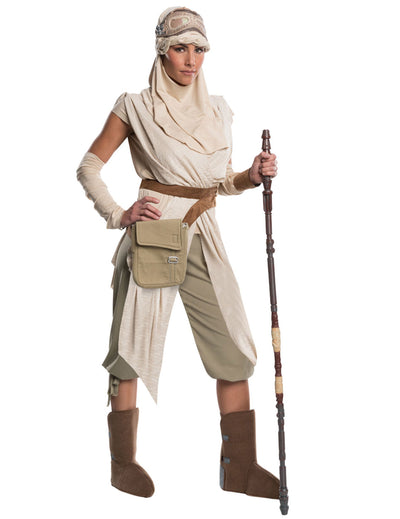 Großes Rey-Erbe-Deguisement für Erwachsene in Beige und Braun