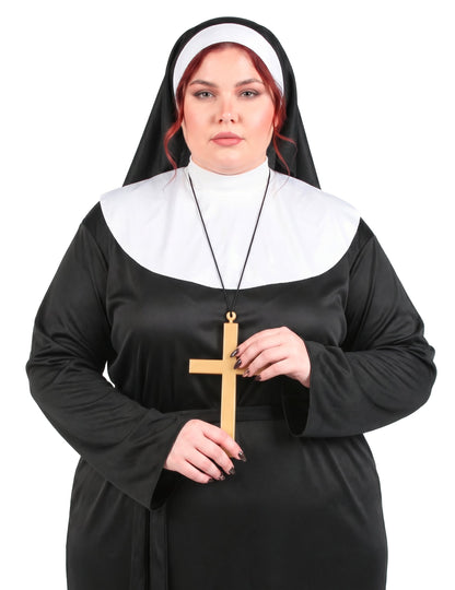 Déguisement grande taille bonne soeur femme
