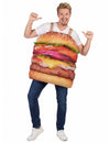 Schmackhaftes Hamburger-Kostüm für Erwachsene bunt