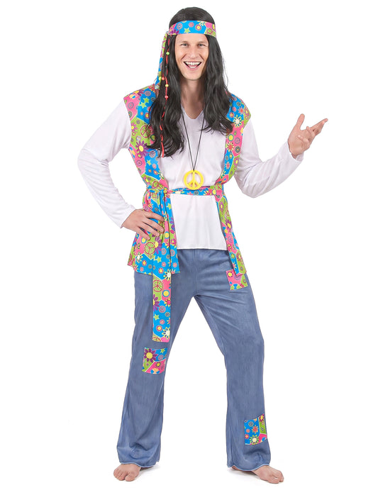 Hippiekostüm Herren