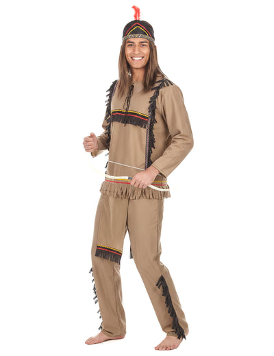 Indianer Herrenkostüm bunt