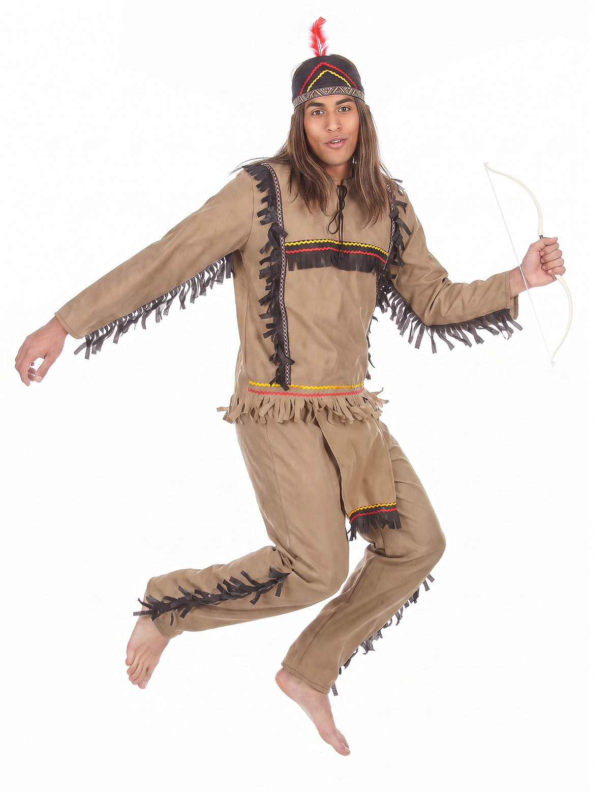 Indianer Herrenkostüm bunt