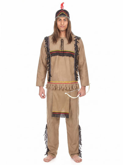 Indianer Herrenkostüm bunt