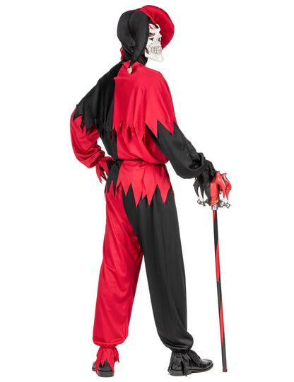 Kostüm verrückter Joker für Männer