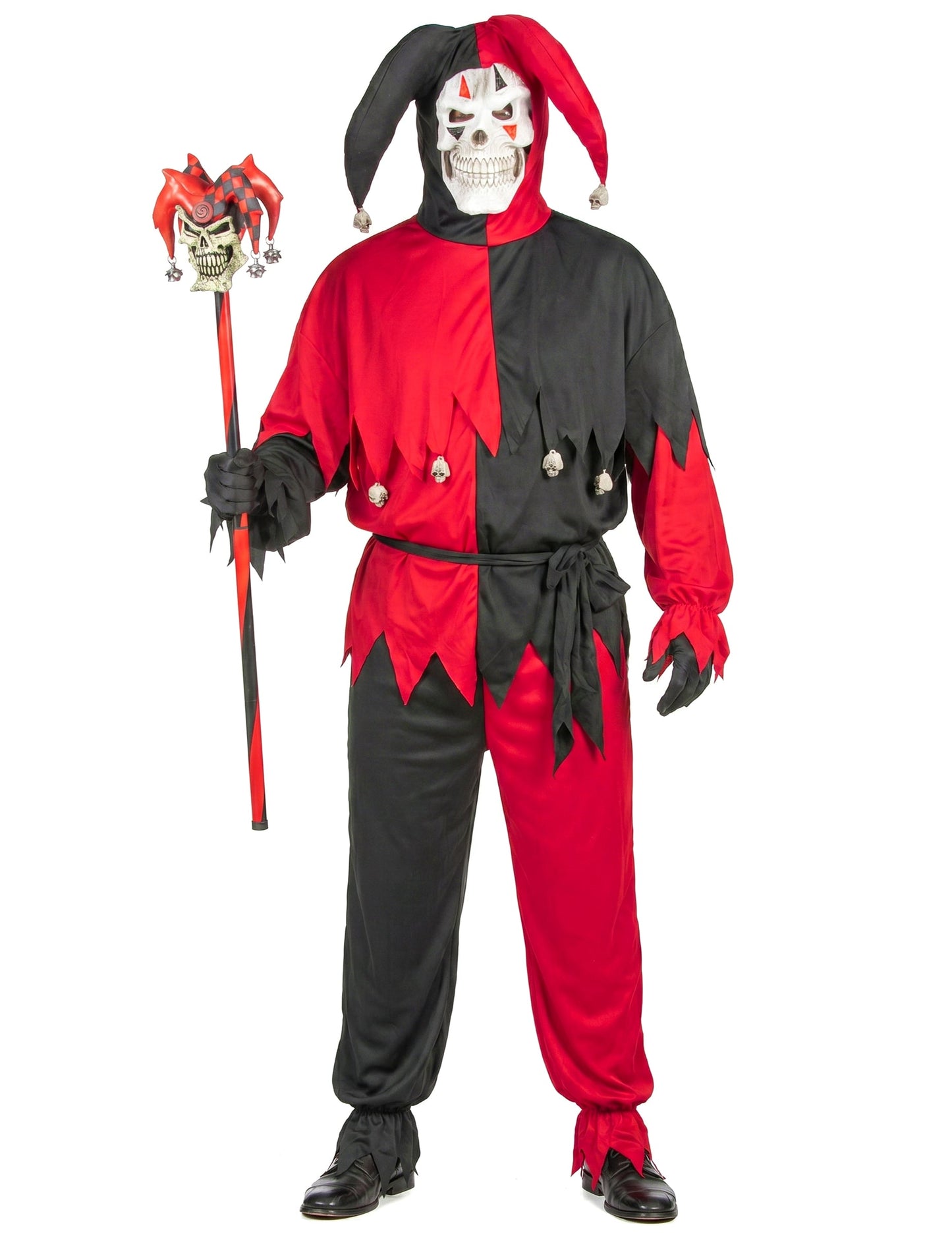 Kostüm verrückter Joker für Männer