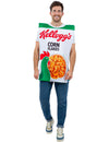 Kellogg'sâ„¢ Corn Flakes KostÃ¼m fÃ¼r Erwachsene MÃ¼sli-Schachtel