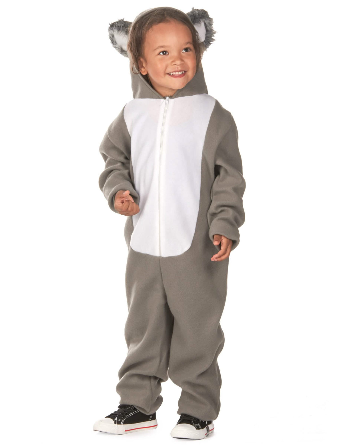 Vorderansicht des Koala-Kostüms für Kinder