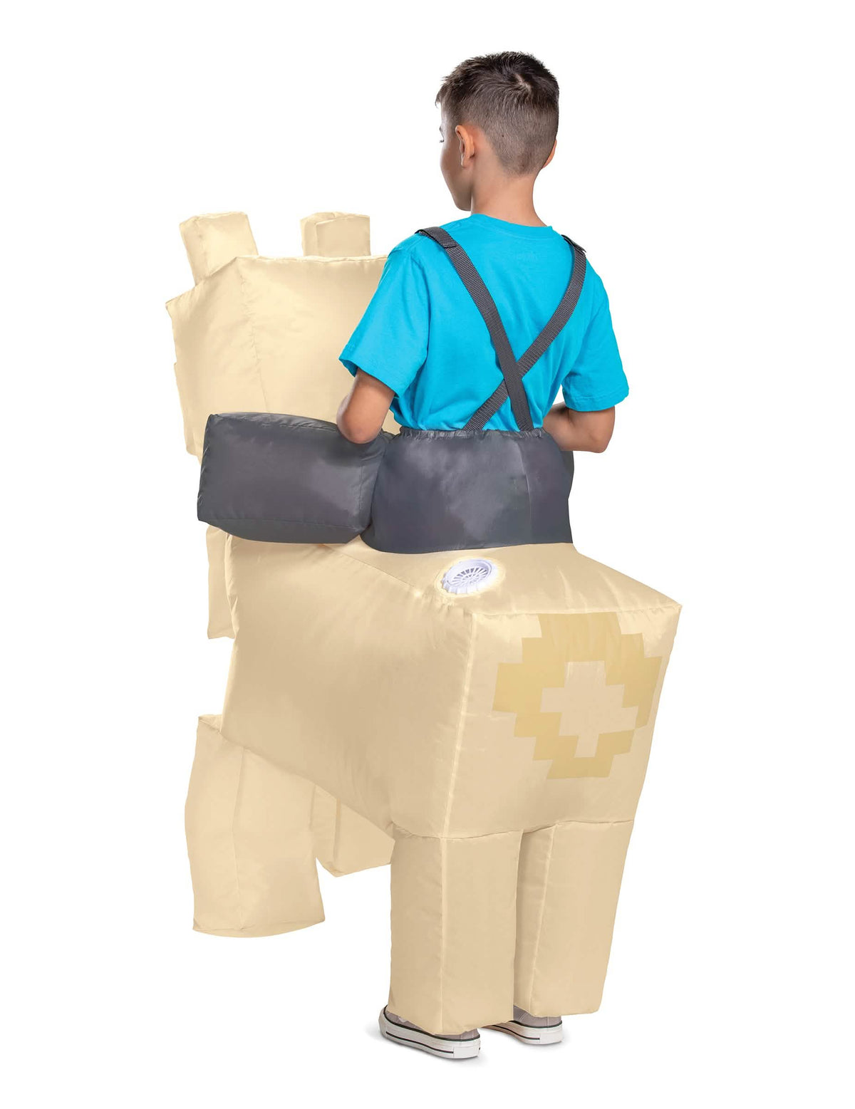 Aufblasbares Kostüm Lama Minecraft™ für Kinder
