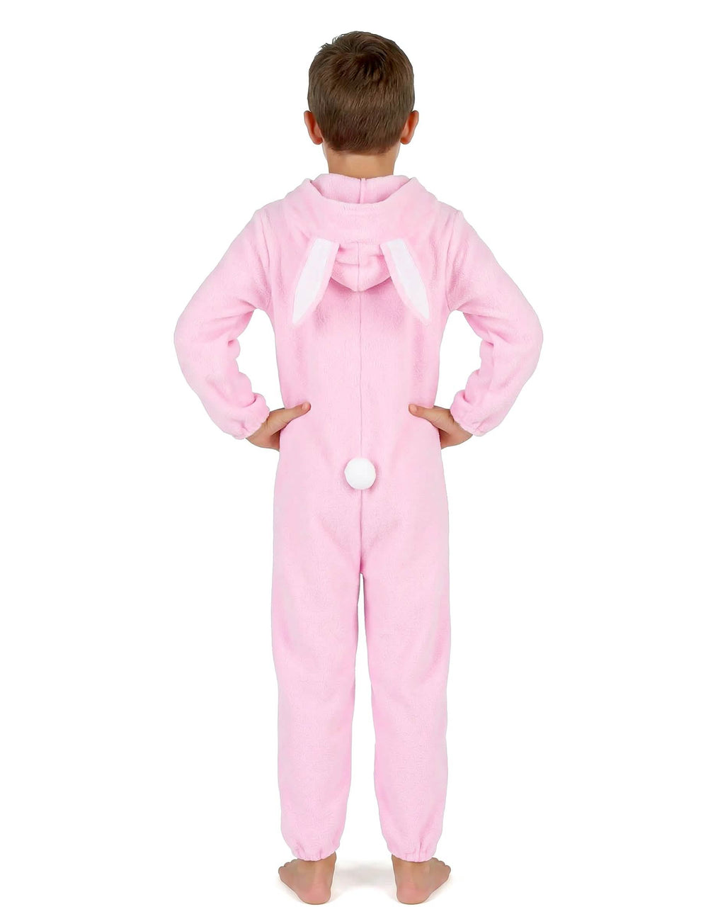 Vue de dos du déguisement de lapin pour enfant