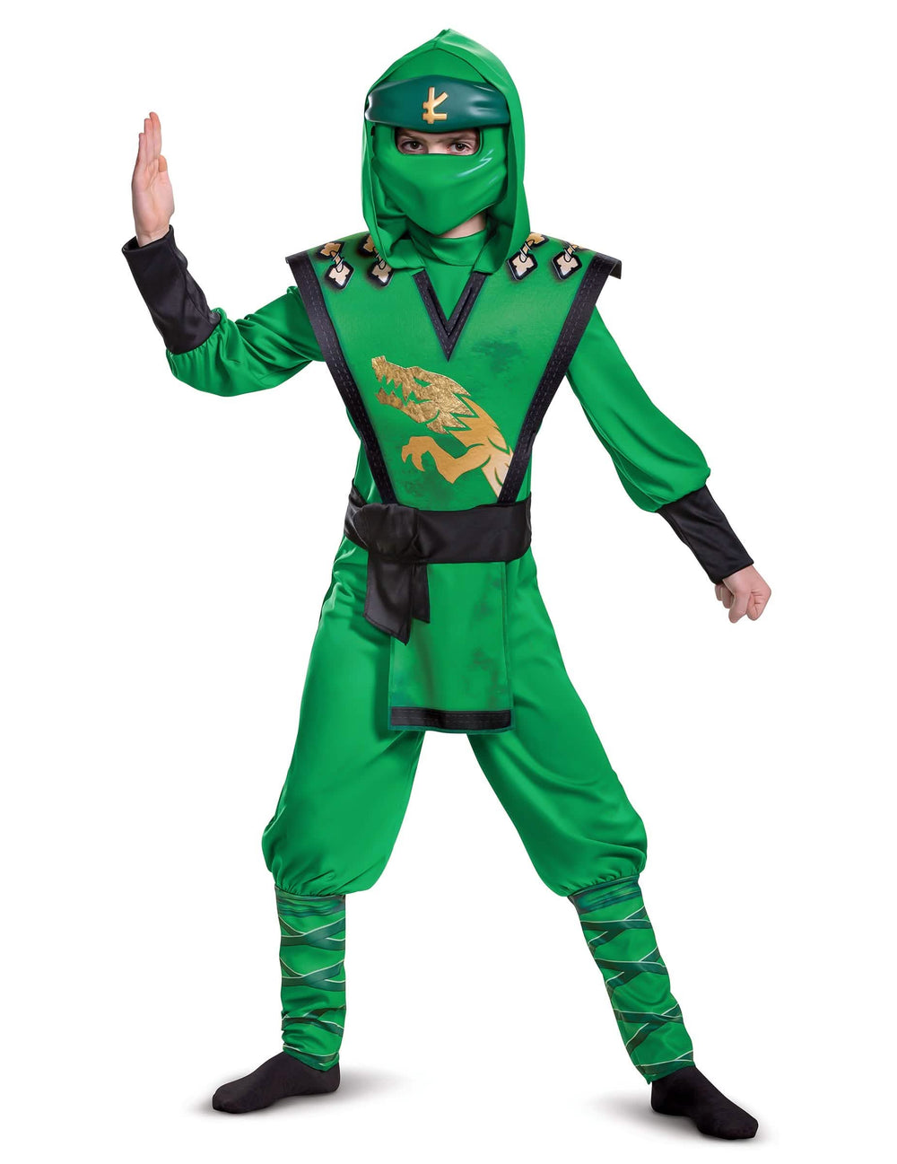 Deluxe-Kostüm LEGACY Lloyd Ninjago LEGO für Kinder Grün