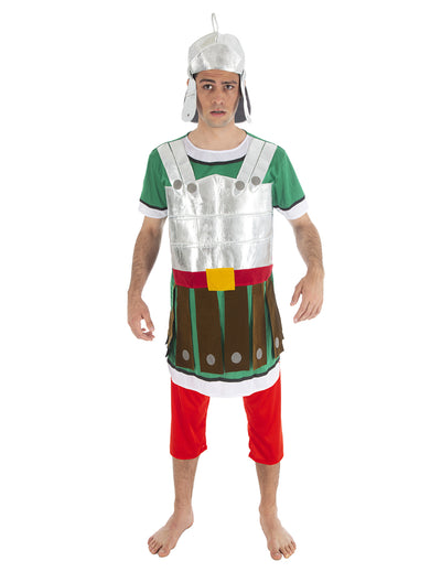 Römischer Krieger Asterix und Obelix™ Gallier rot-grün-weiss