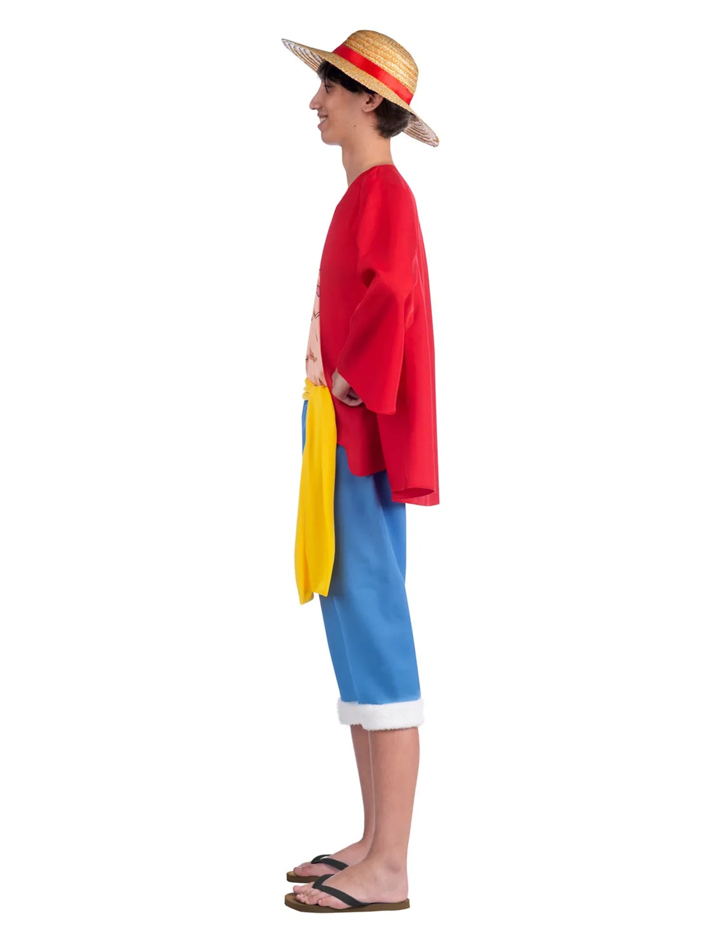 Vue de profil du déguisement Luffy One Piece™