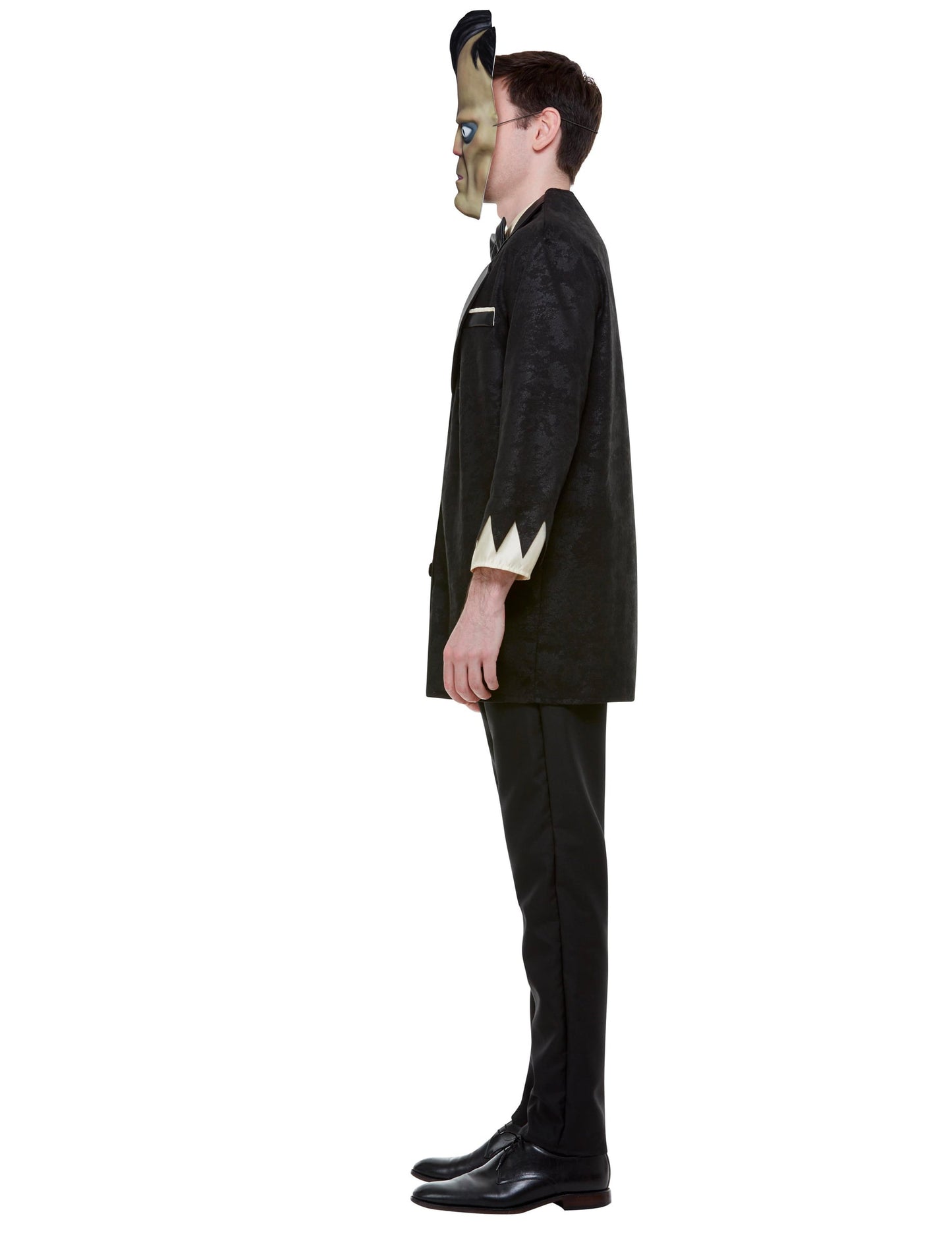 Vue de profil du déguisement Lurch Famille Addams pour adulte