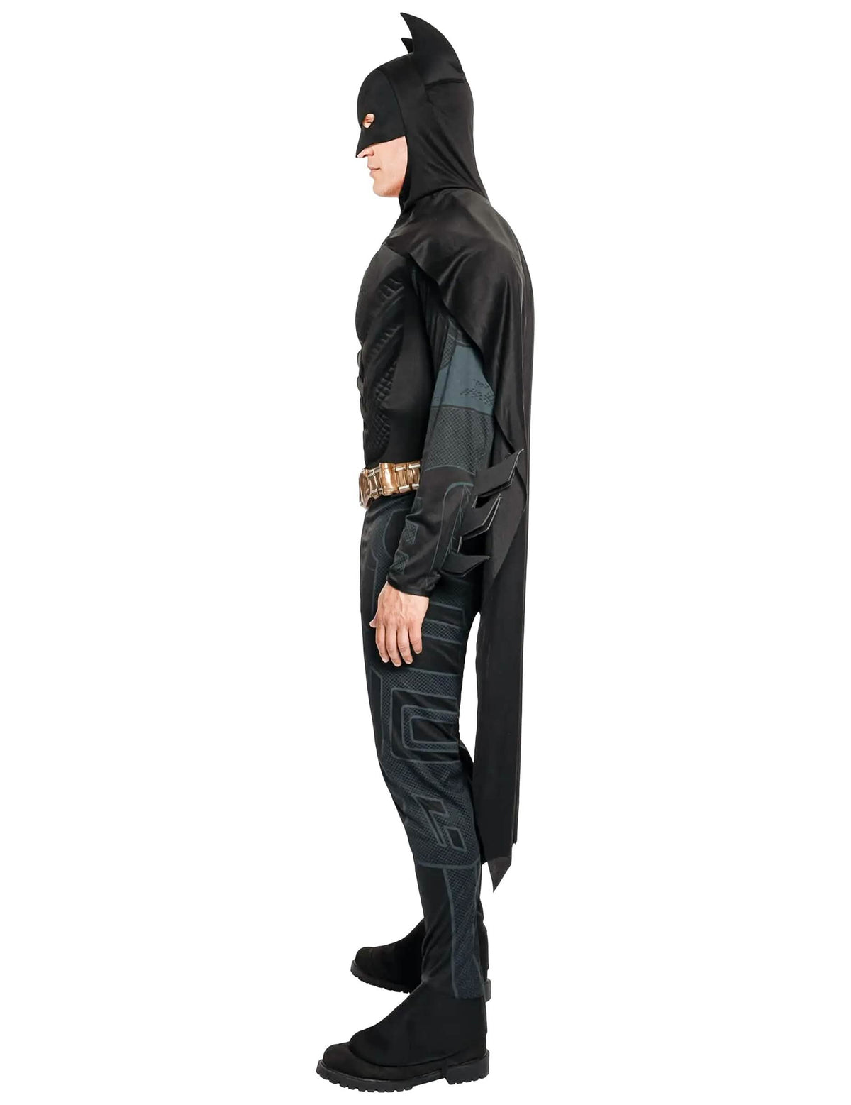 Batman™-Kostüm für Herren mit Muskeln schwarz