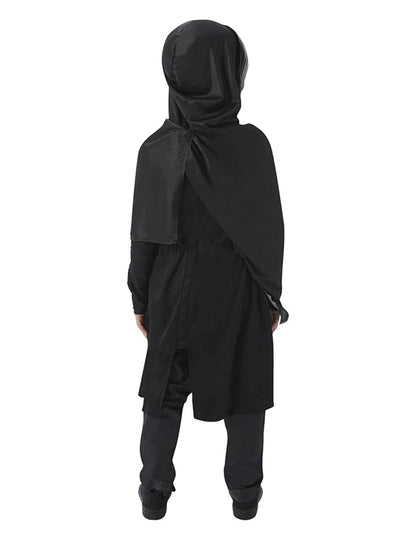 Déguisement luxe Kylo Ren Star Wars VII pour enfant noir avec masque et cape à capuche