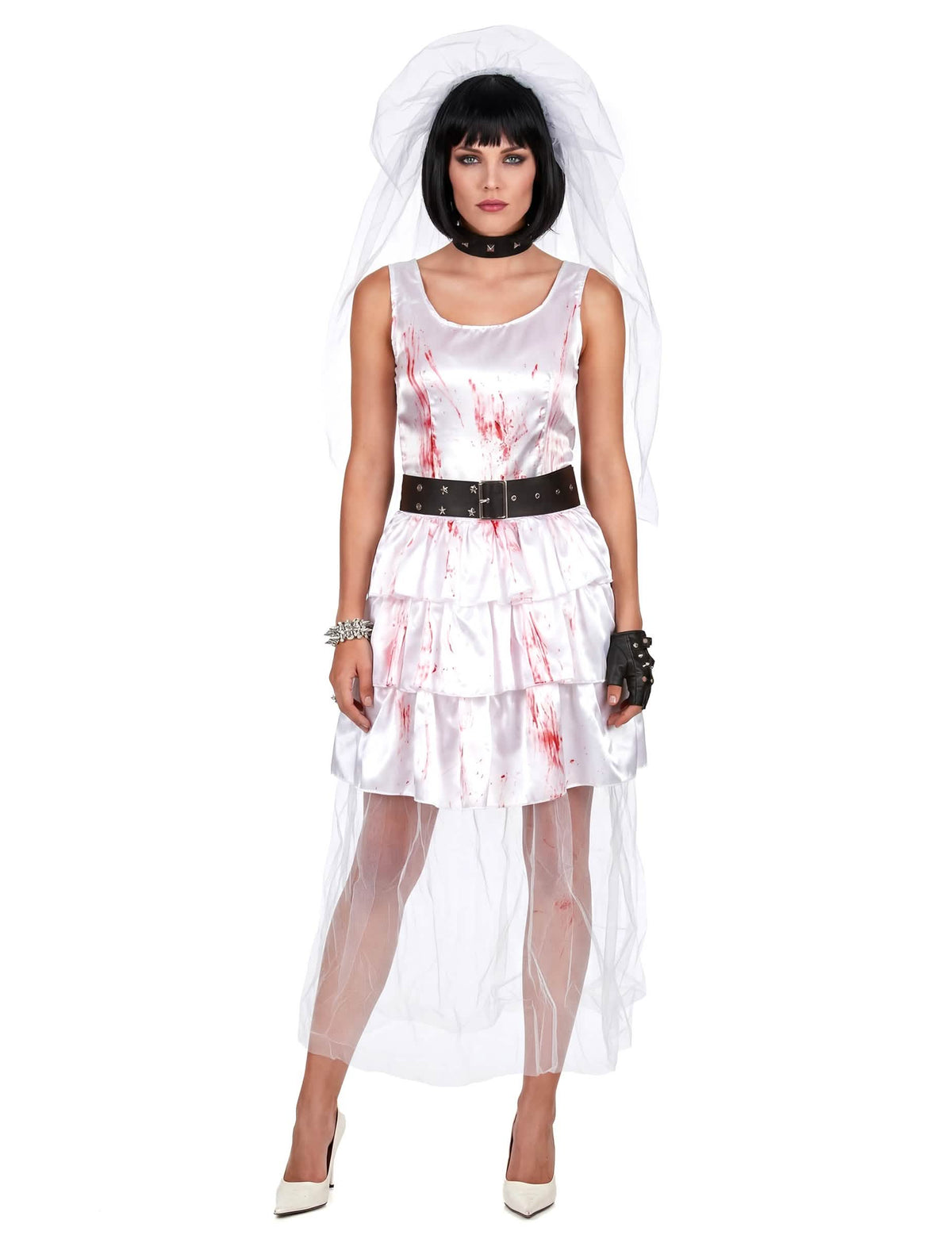 Zombie Braut Kostüm Damen Halloween