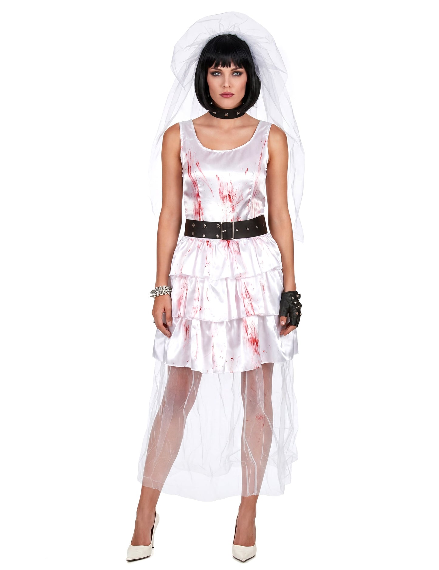 Zombie Braut Kostüm Damen Halloween