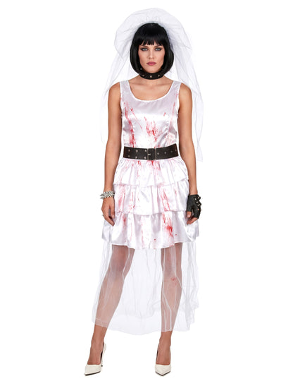 Zombie Braut Kostüm Damen Halloween