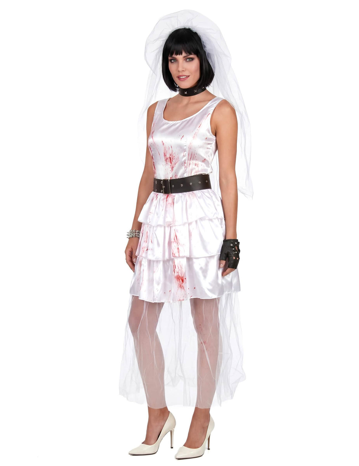 Zombie Braut Kostüm Damen Halloween