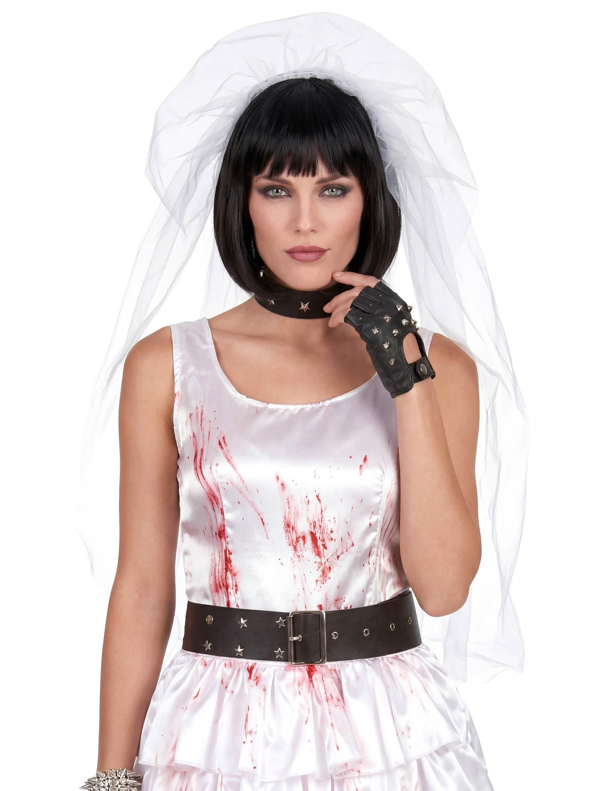 Zombie Braut Kostüm Damen Halloween