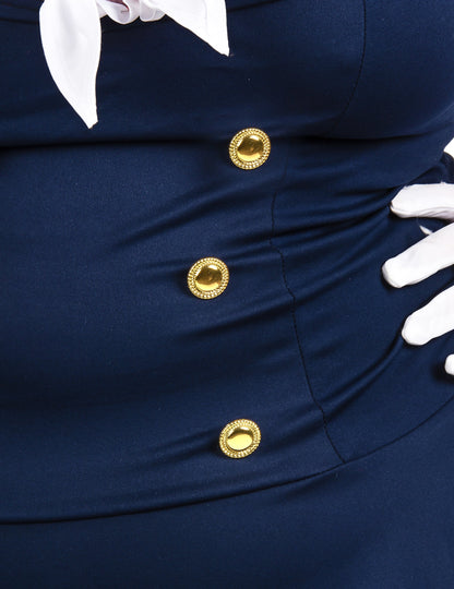 Sexy Matrosenkostüm Plus Size für Damen