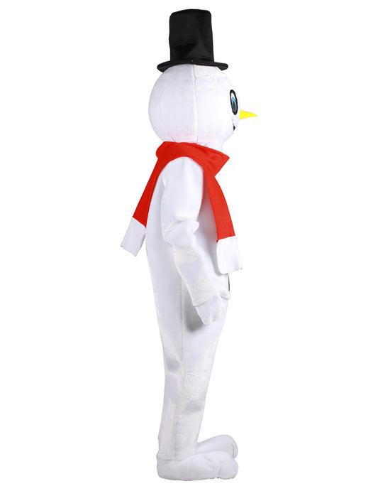 Luxus Schneemann Maskottchen Kostüm für Erwachsene