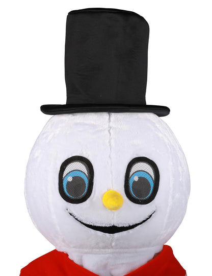 Luxus Schneemann Maskottchen Kostüm für Erwachsene