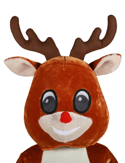 Luxus Rentier Maskottchen Kostüm für Erwachsene