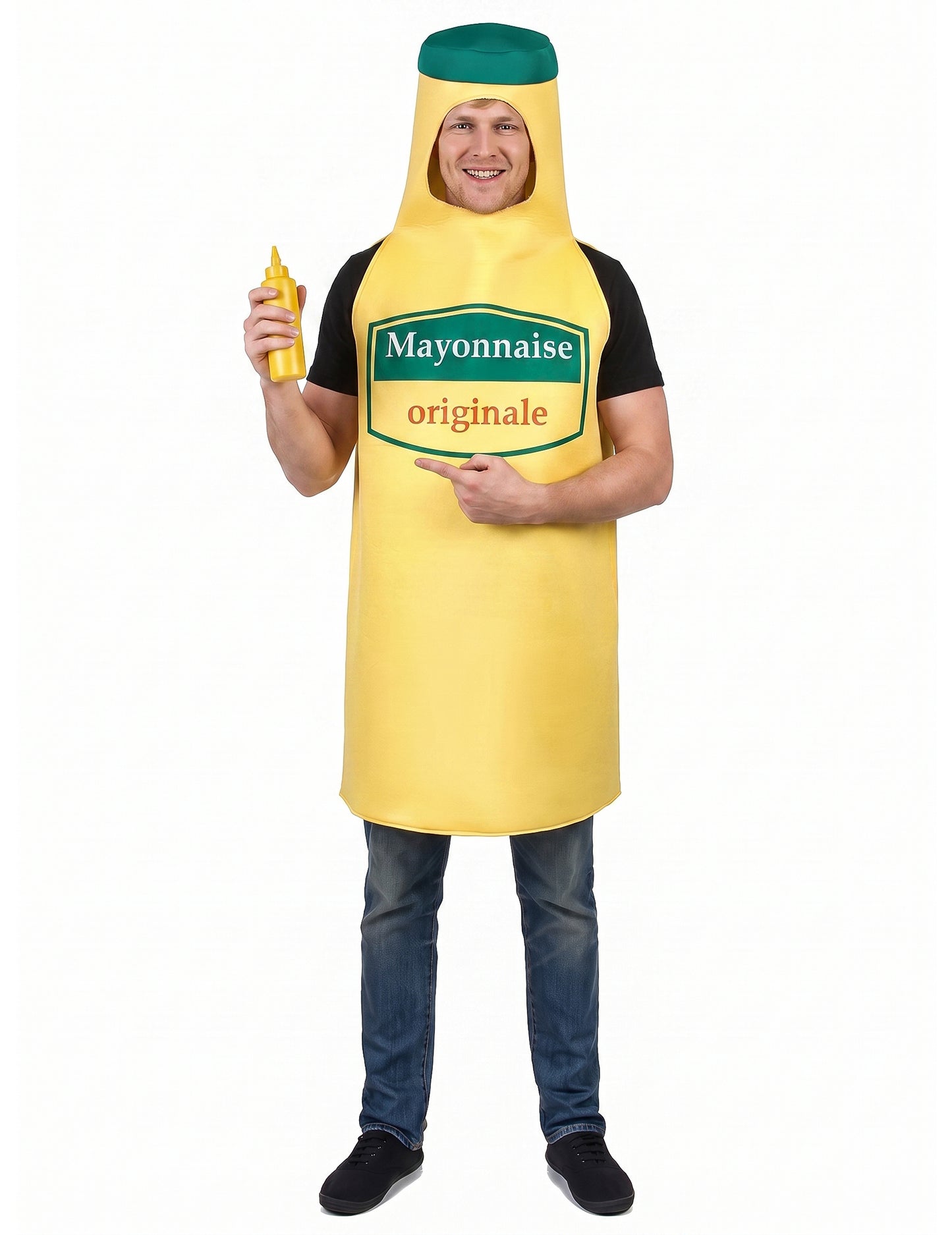 Kostüm Mayonnaise für Erwachsene