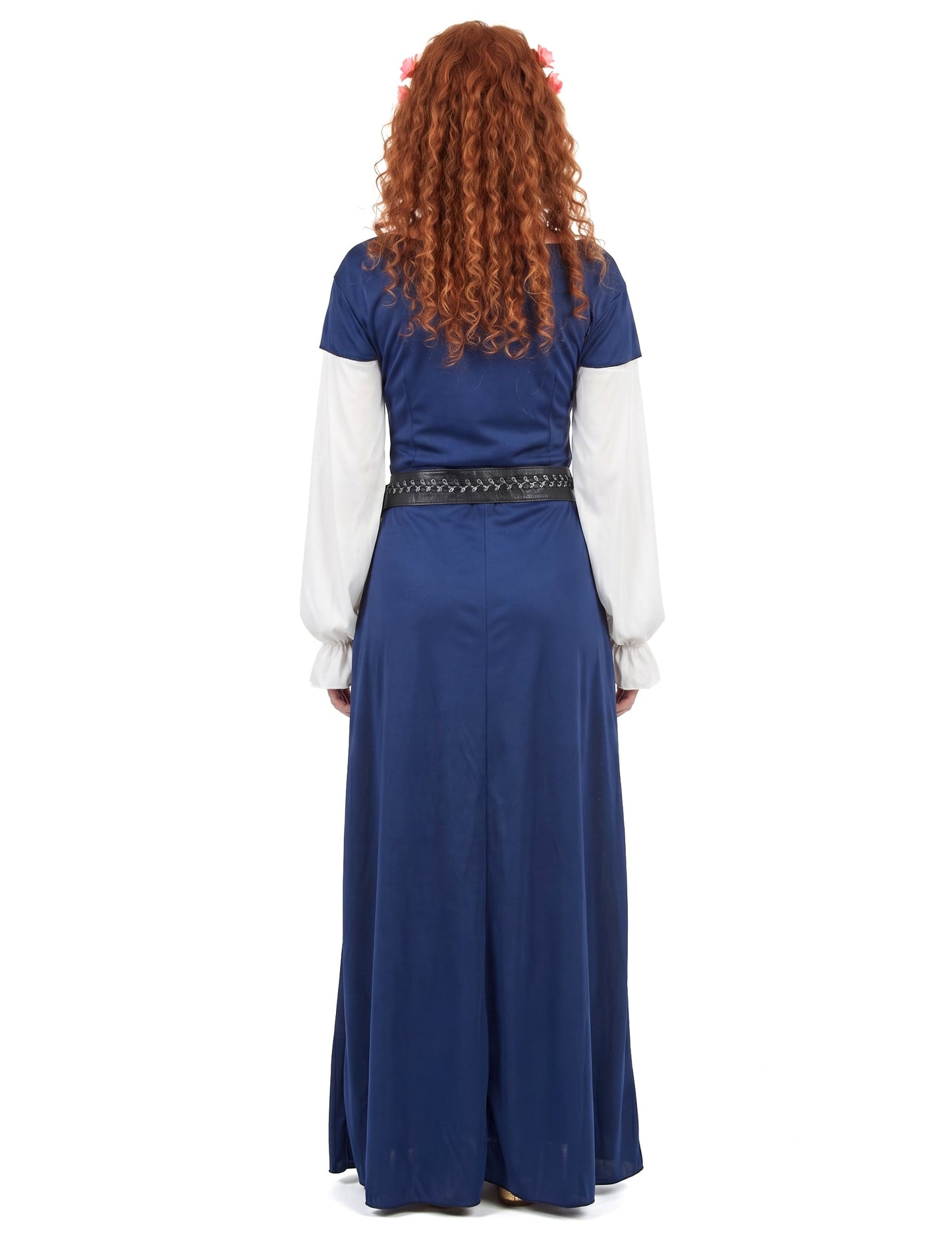 Bayerin Kostüm Mittelalter für Damen dunkelblau