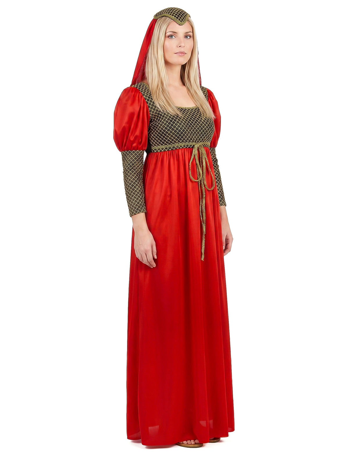 Mittelalterliches Prinzessinnenkostüm für Damen