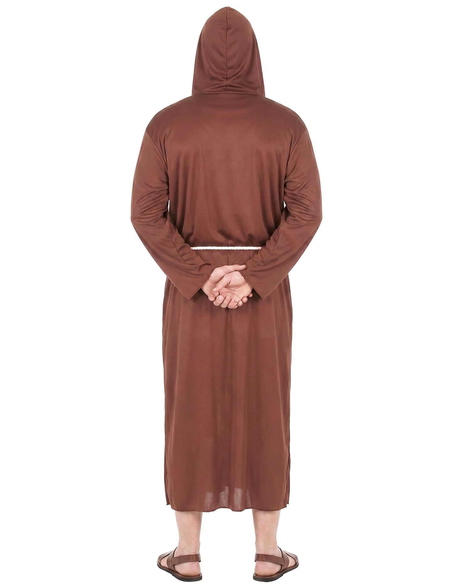 Déguisement moine marron clair grande taille homme