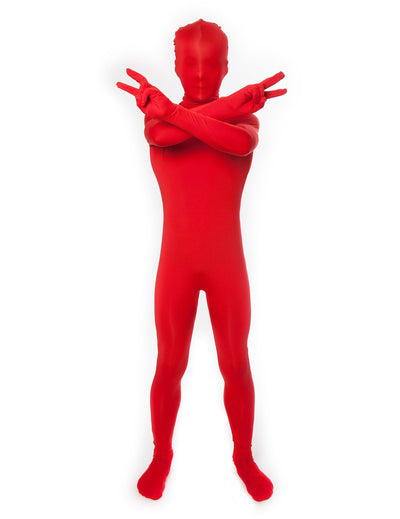 Rote Morphsuits Verkleidung für Kinder
